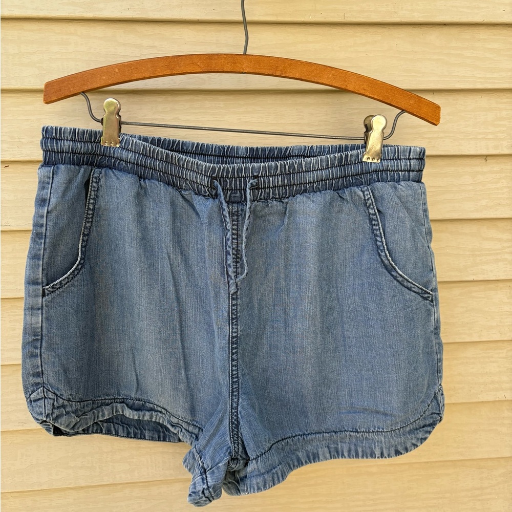 Denim shorts